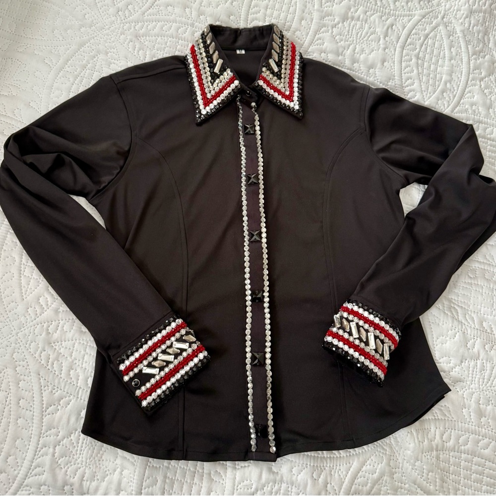 NEW Western/Horsemanship/Reining Show ShirtWoman’s Medium